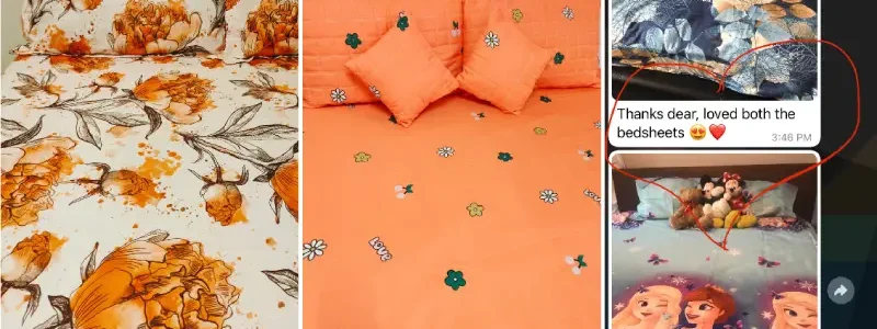 online bedsheets image